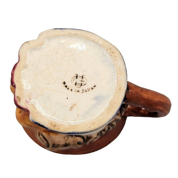 Ucagco Co Toby Jug Handpainted Ceramic Occupied Japan Small Drinking Vessel - Picture 7 of 7